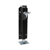 Epoxy Black Heavy Duty Iron 8 Inch 200mm Door Mount