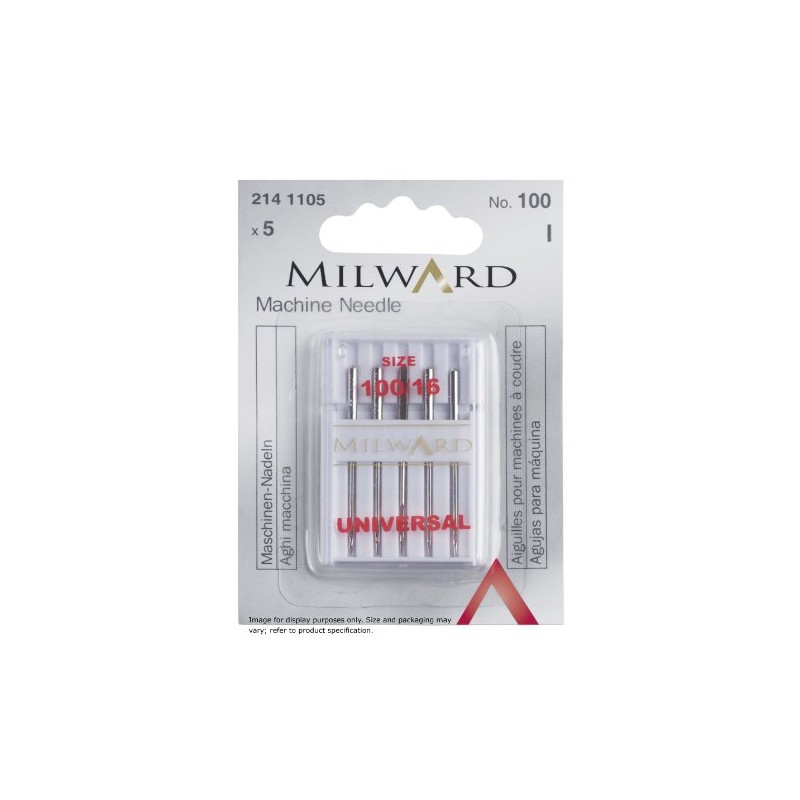 Universal Sewing Machine Needles, 100/16