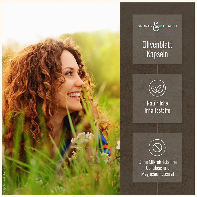 Olive Leaf Extract Capsules - 200 Olive Leaf Extract Capsules