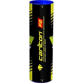 Carlton F2 Shuttlecocks Pack of 6 Yellow
