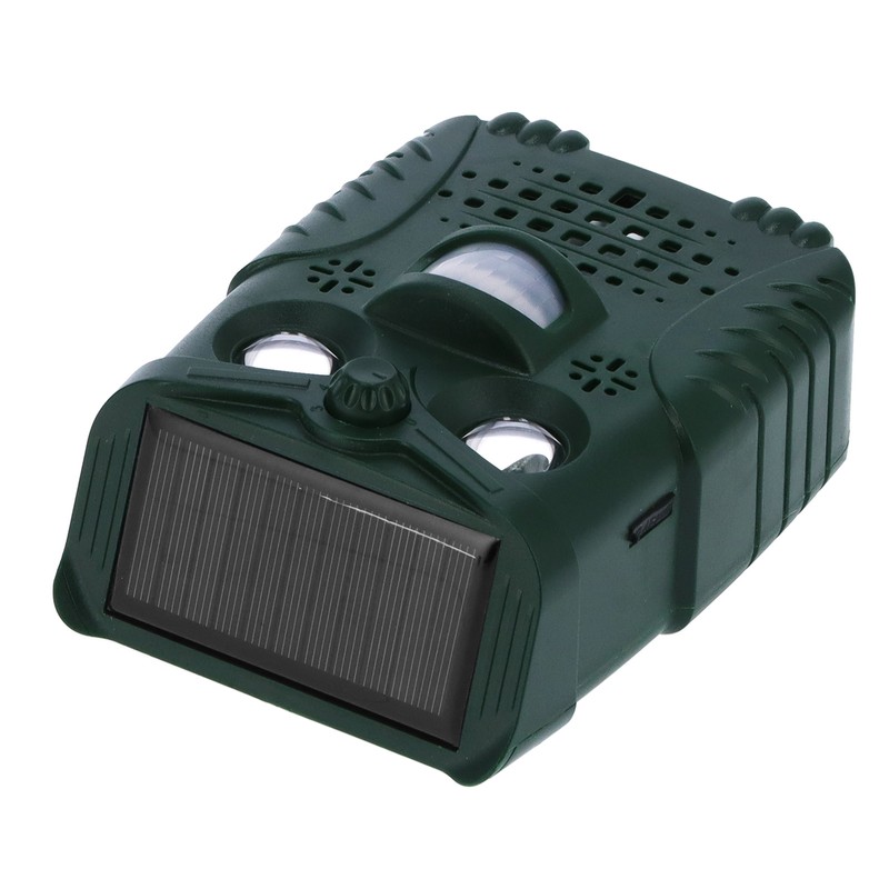4‑Gears Solar Animal Repeller Ultrasonic Waterproof Mouse Repellent for Garden
