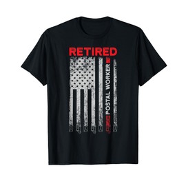 Retired Postal Worker Achieved Mailman Retirement T-Shirt