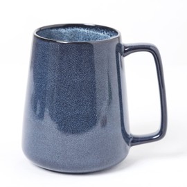 Large Ceramics Coffee Mugs，24 OZ/700ml Extra Large Cups, for Cappuccino, Latte, Hot Cocoa Or Hot Tea -Gift for Birthday/Christmas/Valentine's (24 oz Pure Blue)