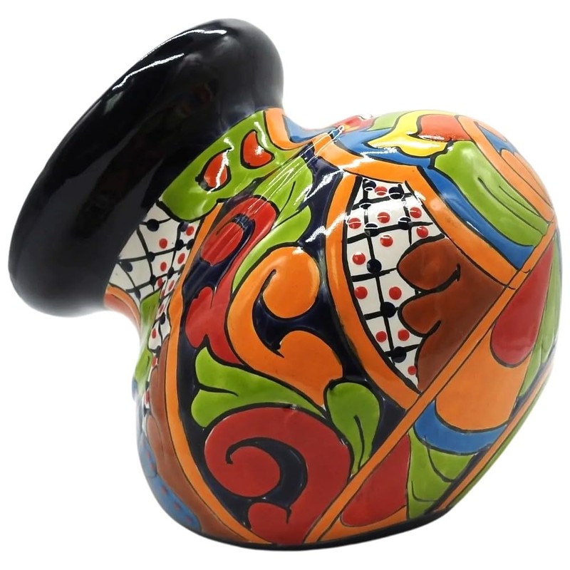 Talavera Pottery Store Welcome Planter Small Hand Painted Pot On