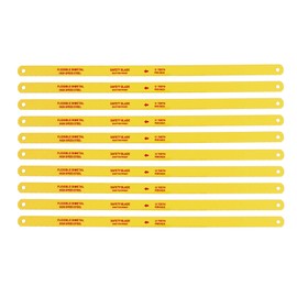 ACXMKEX 12" Bi-Metal Hacksaw Blades, 18 TPI,32 TPI, 10pack - Replacement High Speed Steel Safe Flex Hacksaw Frame Blade,HB1832-5