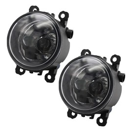 DUZFOREI 4F9Z-15200 Pair Clear Lens Fog Light Lamps with 55W H11 Halogen Bulbs, Replacement for Toyota RAV4 2006-2012, Replaces 33900-T0A-A01 33900STKA11 H451SAJ100