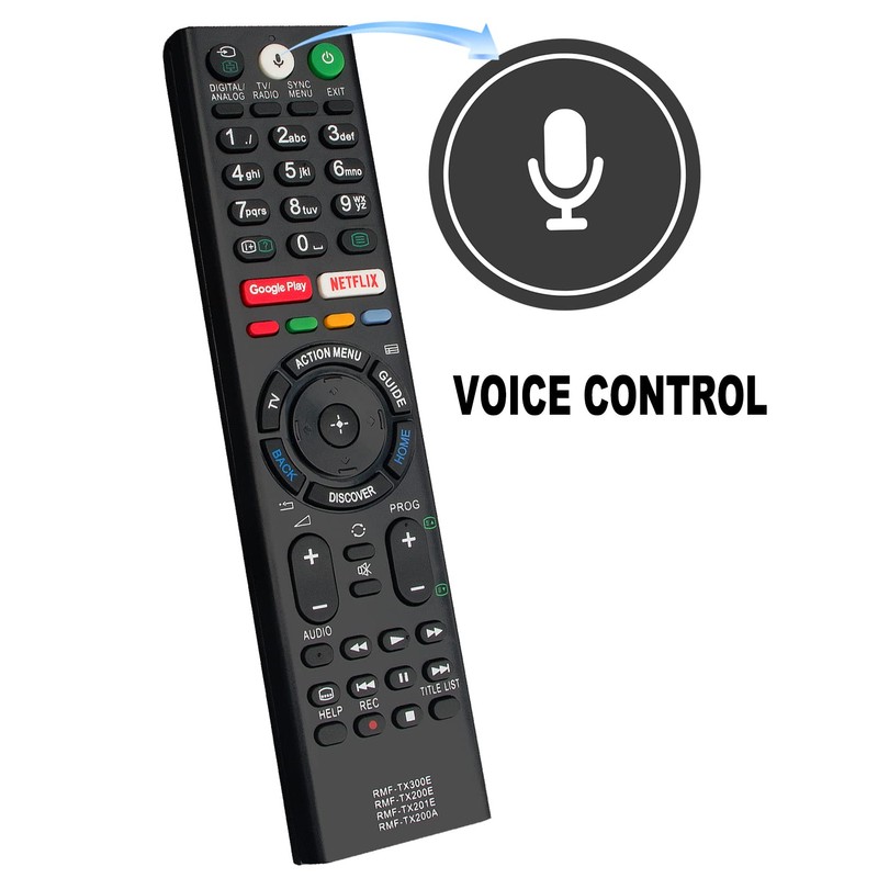 New RMF-TX300E RMF-TX200E RMF-TX201E RMF-TX200A Replacement Voice Remote Control fit