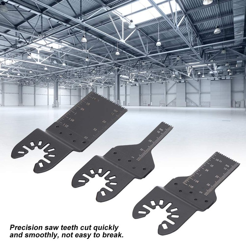 Oscillating Multi Tool Saw Blades, 10mm/20mm/34mm Saw Blades Precision Cutting