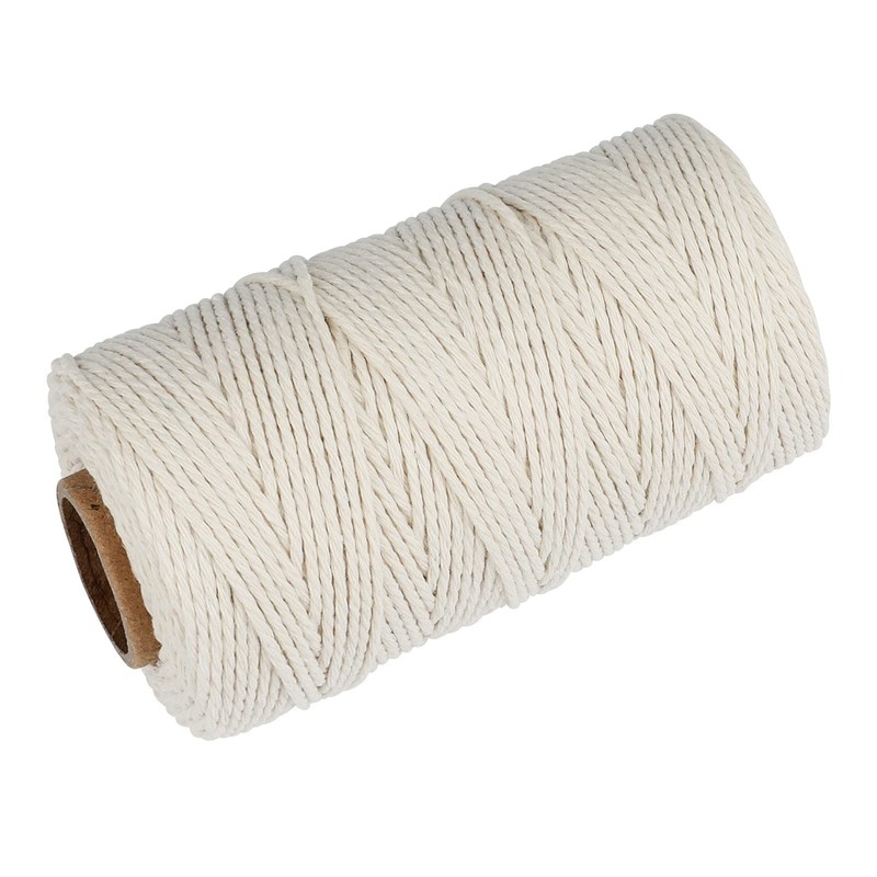 G2PLUS White String, 2MM 328 Feet White Cotton String for