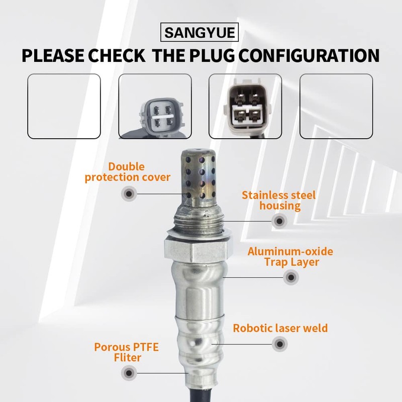 Sangyue 2X Oxygen Sensor for 2004 2005 2006 2007 2008