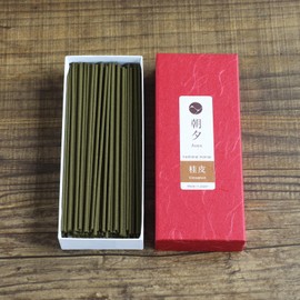 Asayu Japan Japanese Incense Sticks Cinnamon Scent Made in Japan for Relaxaing Evening and Meditation 40g