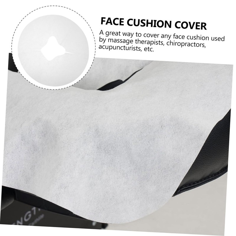 KONTONTY 100pcs Disposable Massage Bed Sheets with Covers - White