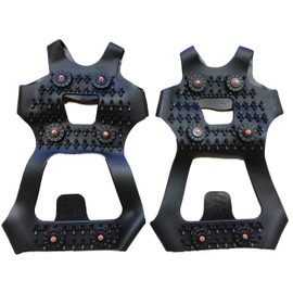 Springyard Shoe Spikes, Shoe Claws & Ice Spikes, Black, black