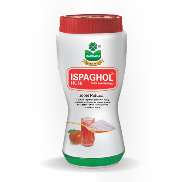 Marhaba Ispaghol Husk Unflavored Plant Based Superfood Good Source of