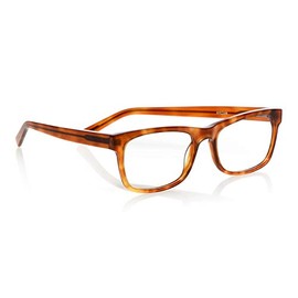 eyebobs Full Zip Unisex Premium Readers, Orange Tortoise, 1.00 Magnification