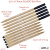 SoftLine Ballpoint Pens, BLACK, Fine Point (0.7mm), Pack of 10,