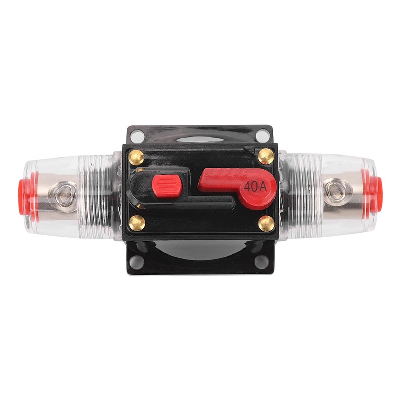 Car Truck Audio Amplifier Reset Circuit Breaker Fuse Holder Car