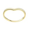 Old English Jewellers 9ct Yellow Gold Solid Wishbone Ring size