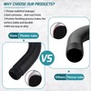 12 Inch Shower Arm with Flange,Stainless Steel 90 Degree Rain