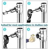 KEWAYO NPT Thread Forming Taps - 5 Pieces 1/8", 1/4",
