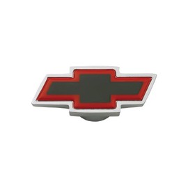 Proform 141-322 Chrome Air Cleaner Wing Nut with Small Red Bowtie Logo for 1/4-20" Thread