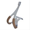 MKS(三ヶ島製作所) 自転車 トウクリップ TOE CLIP STEEL DEEP w/leather (トウクリップ 鉄