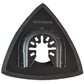 ACTOMASTER 3-1/8" Triangle Sanding Pad with 30 Pcs Sandpaper 80/120/240 for Oscillating Tool Multitool