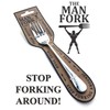 The Man Fork - Holds 40% MORE FOOD So You