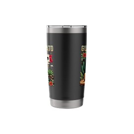 Guanajuato Mexico Vacation Mexican Flag Travel Souvenir Stainless Steel Insulated Tumbler