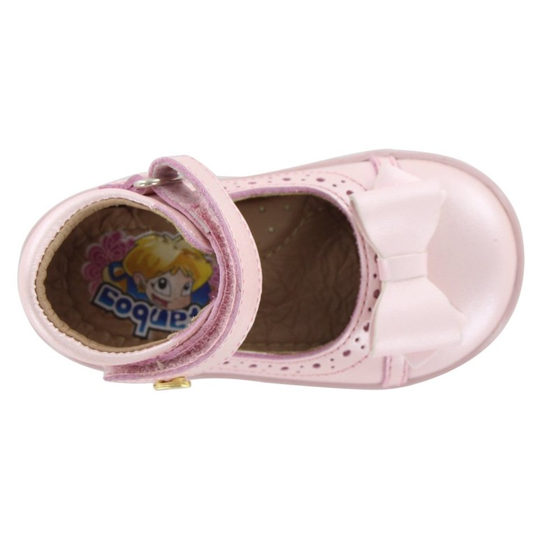 COQUETA Zapatos para Bebé Primeros Pasos Fabricados En Piel Color