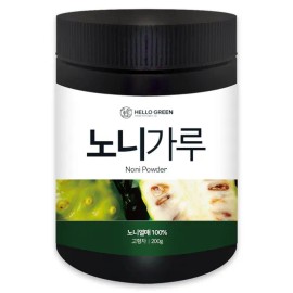 Hello Green Noni Powder 200g (whole) Noni fruit 100% / 헬로우그린 노니 가루 분말 200g(통) 노니 열매 100%