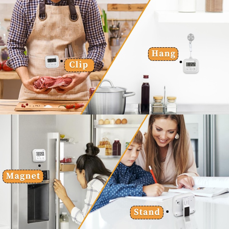 Timer, Kitchen Timers for Cooking Classroom Timer for Kids Teachers