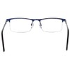 Mini Brille Anti Blue Light Glasses Metal Half Rim Bottom