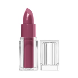 COVERGIRL Clean Lip Color, Blooming Lilac, Satin Finish, 24-Hour Wear, Squalane, Avocado & Aloe, Carmine-Free, Non-Drying, 0.12oz