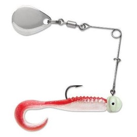 VMC Curl Tail Spinnerbait 1/16 Red Pearl Glow