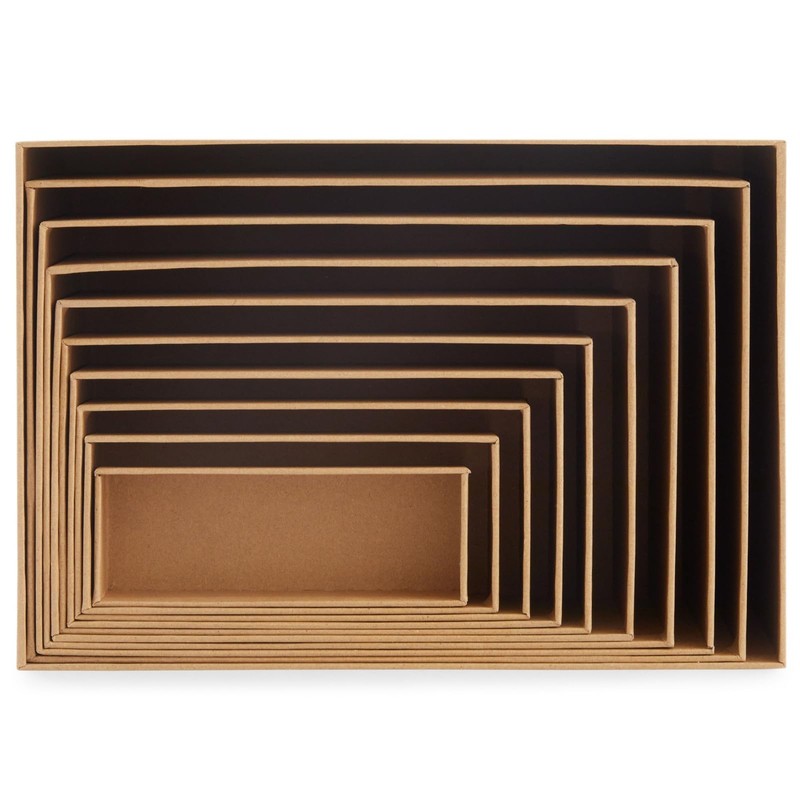 Sparkle and Bash Set of 10 Nesting Gift Boxes with