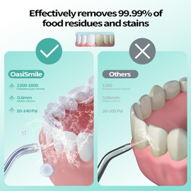 L5 Cordless Water Flosser,DIY Adjustable Pressure for Dental Care