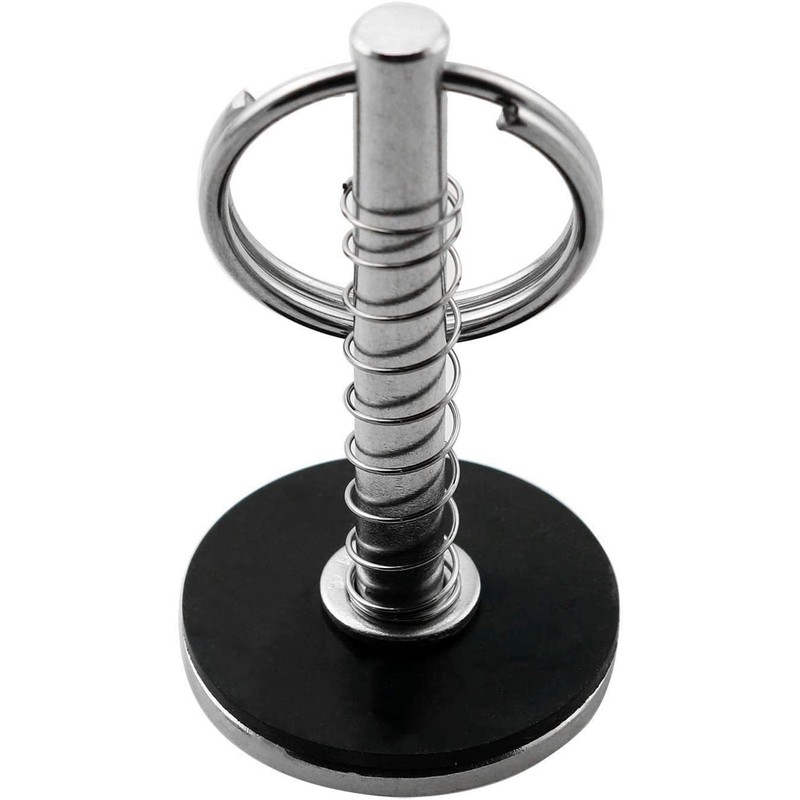 Marine Hatch Cover Pull Handle with Spring Hidden Pin Button