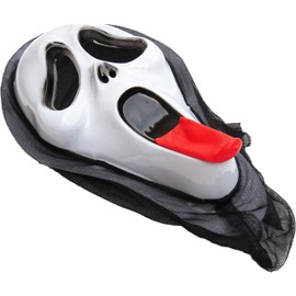 MBC Children's Scream, 2 Set, Costume, Mask, Gloves, 3-Piece Set, x 2, Length 31.5 inches (80 cm), 2 Types of Mask, Kids' Mask, Mask, Halloween, Ghost, Cosplay, Costume, Parties, Events