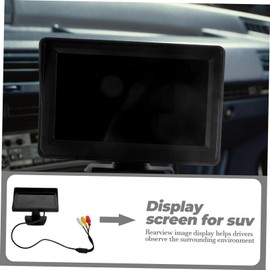 CAXUSD 1set Rear View Reverse Camera Display Truck Car Monitor Screen Parking Monitor