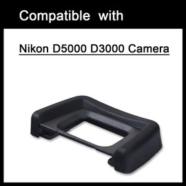 DK-24 Eyecup Eyepiece Viewfinder Compatible for Nikon D5000 D3000 Camera (2 Pack)