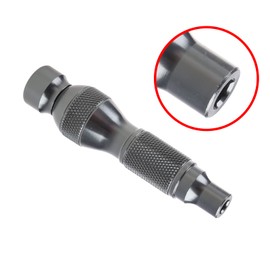 CATSELURRY Upgraded 6.35mm Magnetic Bits Holder Aluminum Alloy Handle Fitting for Shank 1/4" Bit Mini Screwdriver Bits Holding Bar