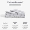 Lekesky Bed Linen (220 x 240 cm), 3 Pieces, Duvet