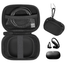 CaseSack Case for Beats Powerbeats Pro 2 Wireless Bluetooth Earbuds - Noise Cancelling (Black)