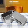Stainless Steel 304 Single Layer Lunch Box, Stainless Steel Snack