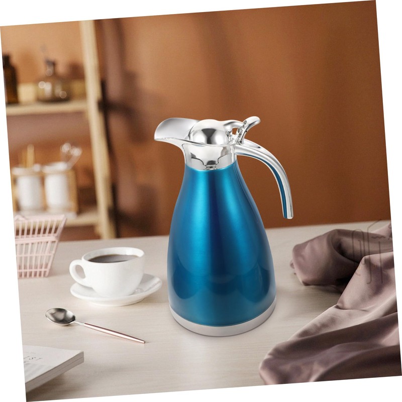 Mikinona Stainless Steel Thermal Water Bottle Double Layer Insulated Kettle