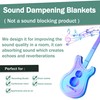 MABOZOO Studio Sound Blanket, 96x80 Large Soundproof Blanket with Grommets,