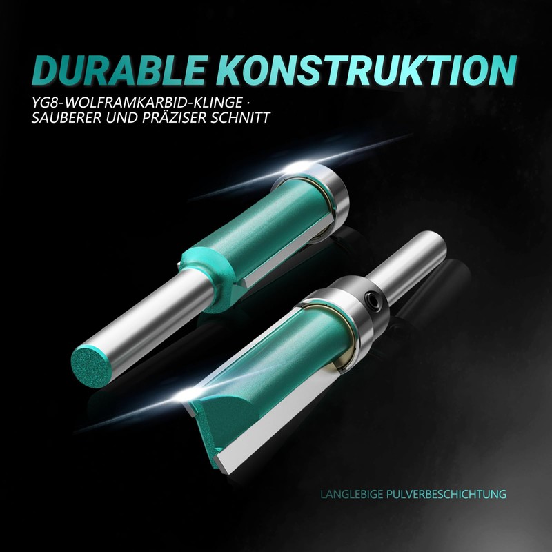 CSOOM Pack of 10 Flush Cutter with 2 Impact Magnetic
