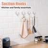 Suction Hooks Shower Kitchen Window Wall Sucker Suckers Cup Wreath