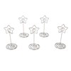 20PCS Desk Memo Clips Table Number Holder Star Shape Metal